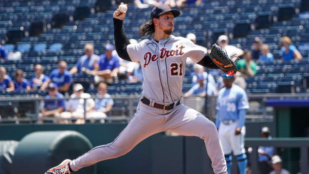 Former Detroit Tigers pitcher Michael Lorenzen